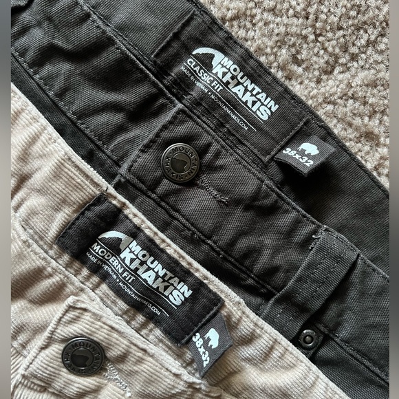 NWT Mountain Khakis Bundle (2)  Pants Men’s Size 38X32 - Picture 1 of 12